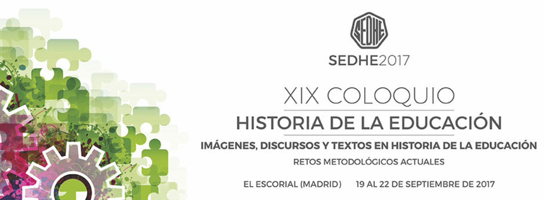 XIX Coloquio de Historia de la Educación 19-22 Septiembre 2017