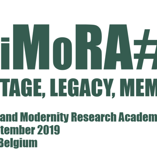 CFP: MiMoRA#2 Sep. 5-13. Deadline Mar. 19 2019