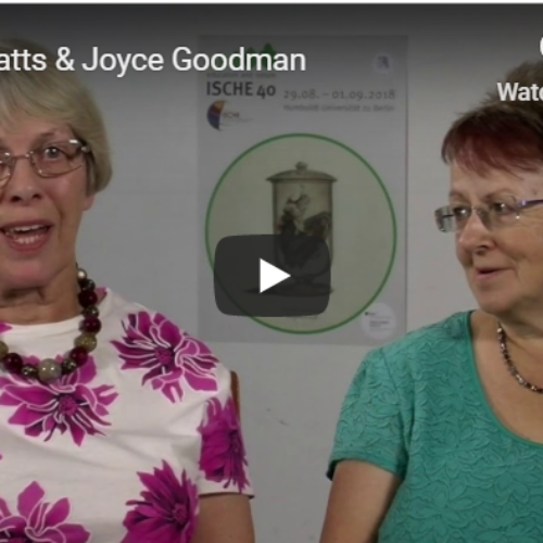 Ruth Watts and Joyce Goodman, Honorary ISCHE members